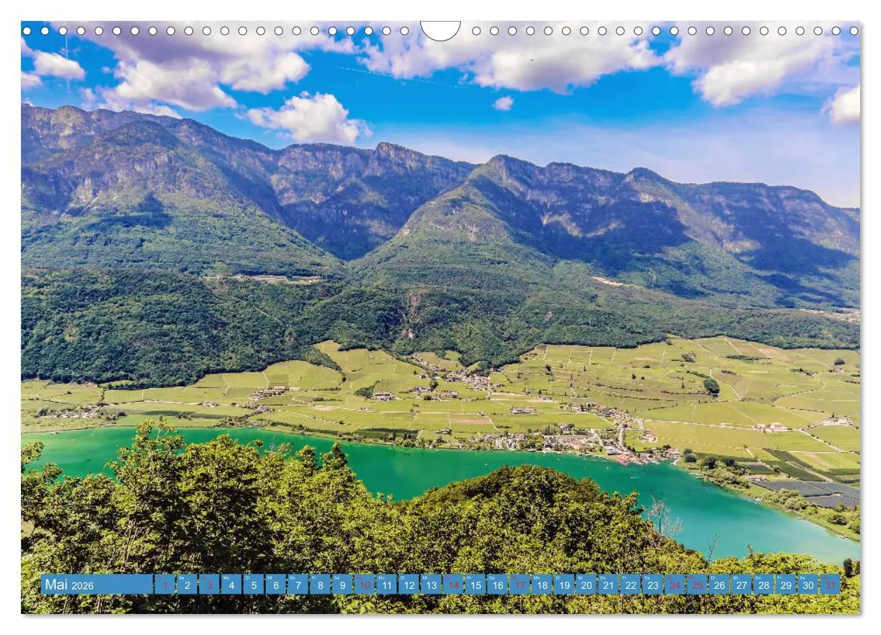 Bild: 9783457674383 | Rund um den Kalterer See (Wandkalender 2026 DIN A3 quer), CALVENDO...