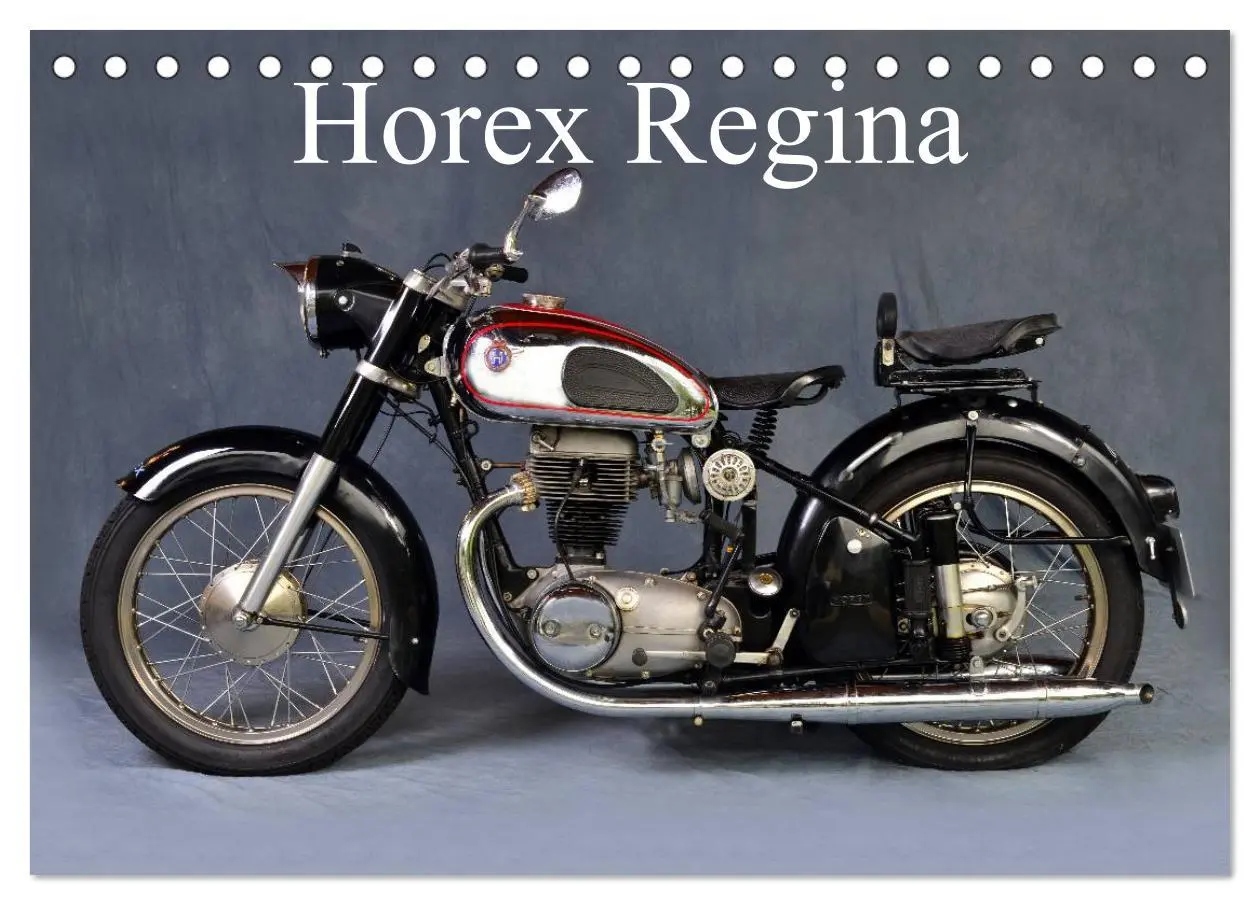 Cover: 9783516214383 | Horex Regina (Tischkalender 2026 DIN A5 quer), CALVENDO Monatskalender