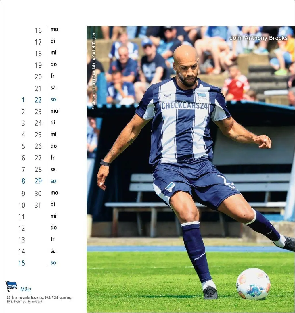 Bild: 9783756414383 | Hertha BSC Postkartenkalender 2026 | Kalender | Spiralbindung | 13 S.