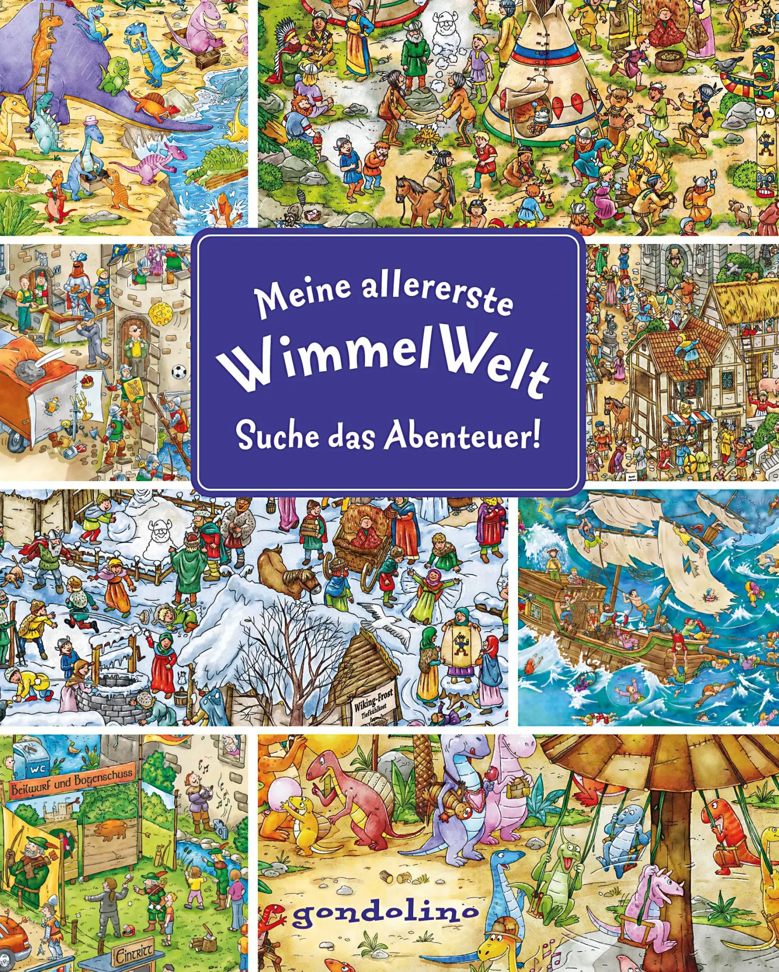 Cover: 9783811234383 | Meine allererste WimmelWelt - Suche das Abenteuer! | Joachim Krause