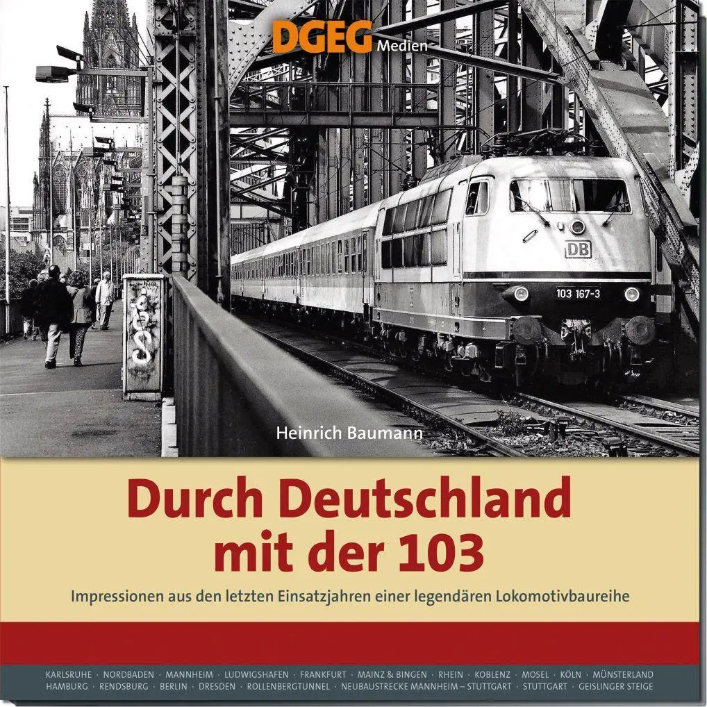 Cover: 9783946594383 | Mit der 103 durch Deutschland | Heinrich Baumann | Buch | 108 S.