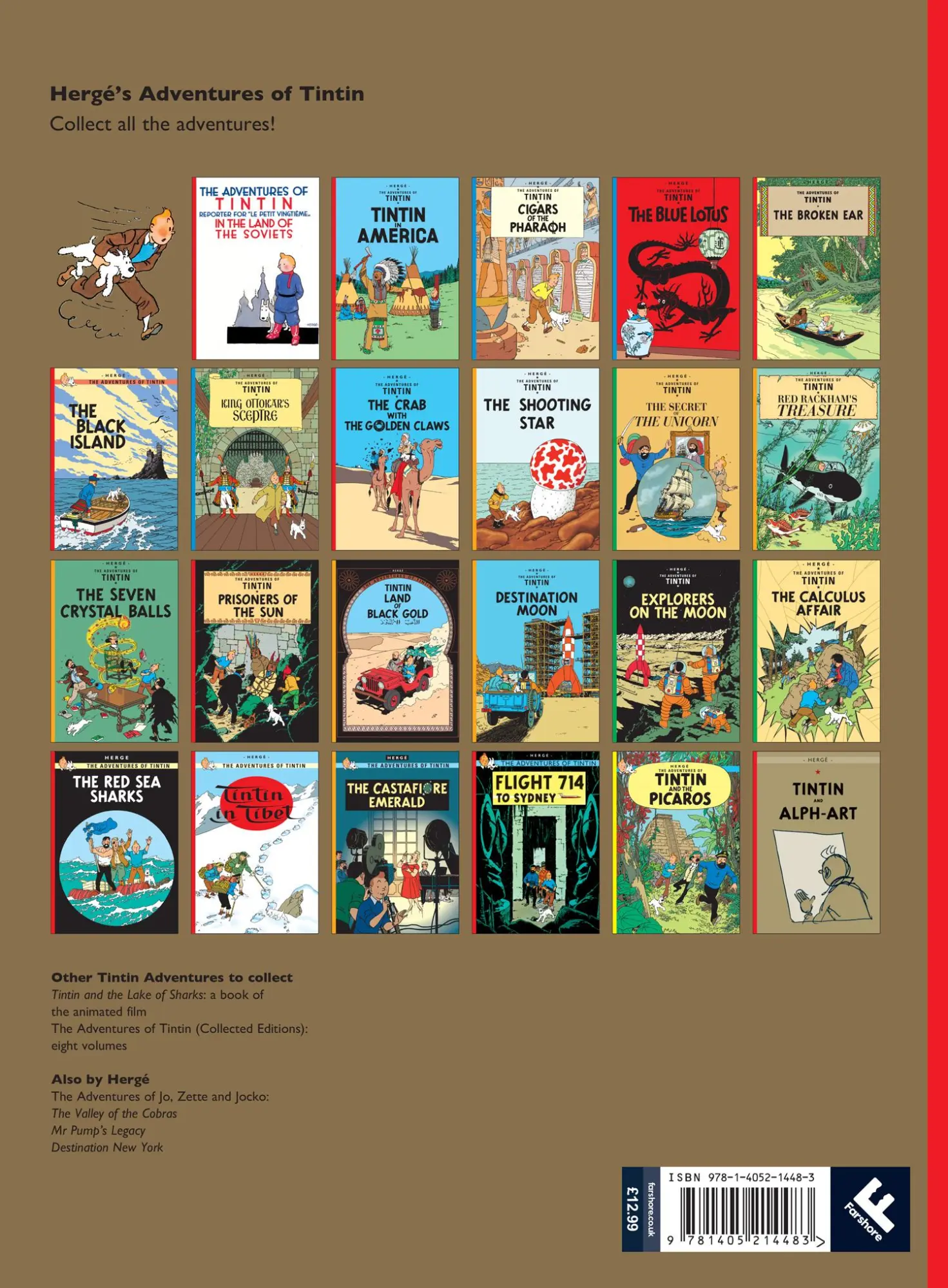 Rückseite: 9781405214483 | Tintin and Alph-Art | Herge | Buch | Gebunden | Englisch | 2004
