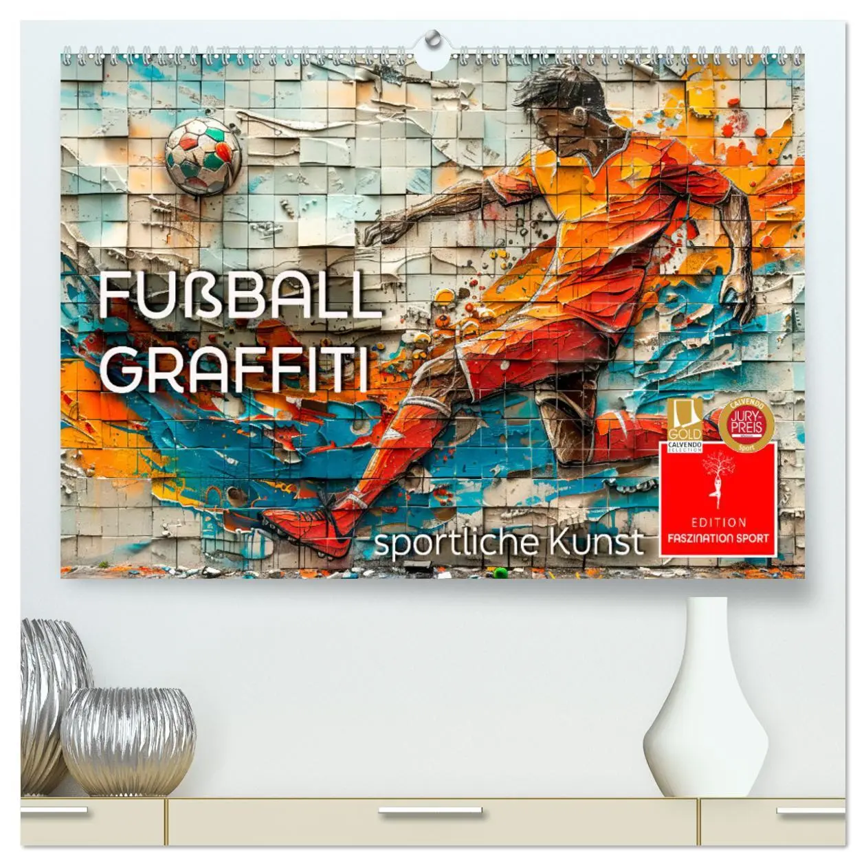 Cover: 9783457284483 | Fußball Graffiti - sportliche Kunst (hochwertiger Premium...