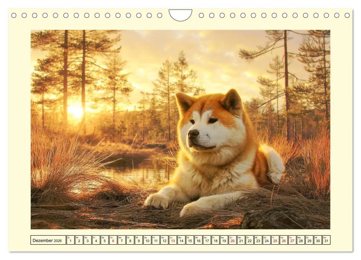 Bild: 9783457734483 | Akita Inu in der Natur. Japans edle und sanfte Schönheit...