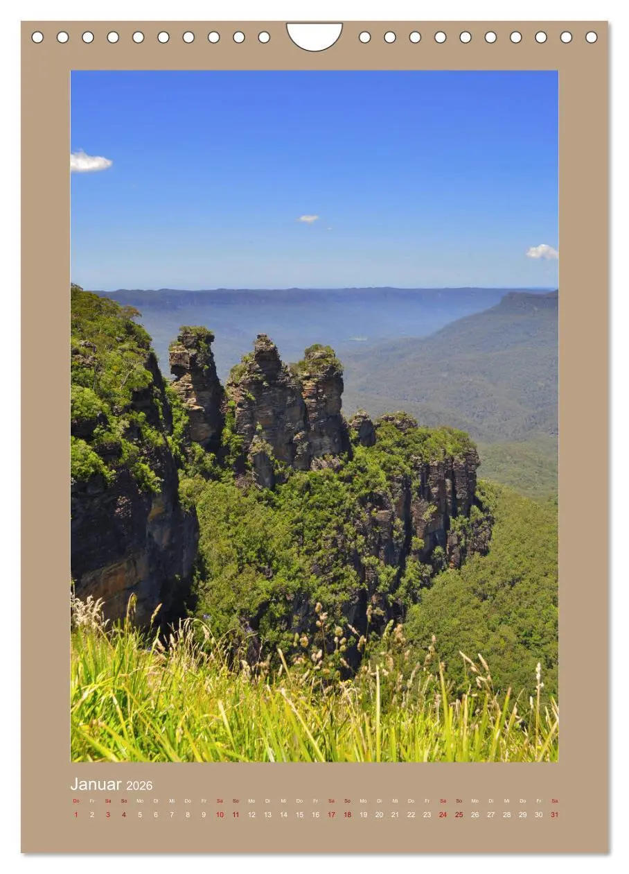 Bild: 9783516374483 | Erlebe mit mir Australien (Wandkalender 2026 DIN A4 hoch), CALVENDO...