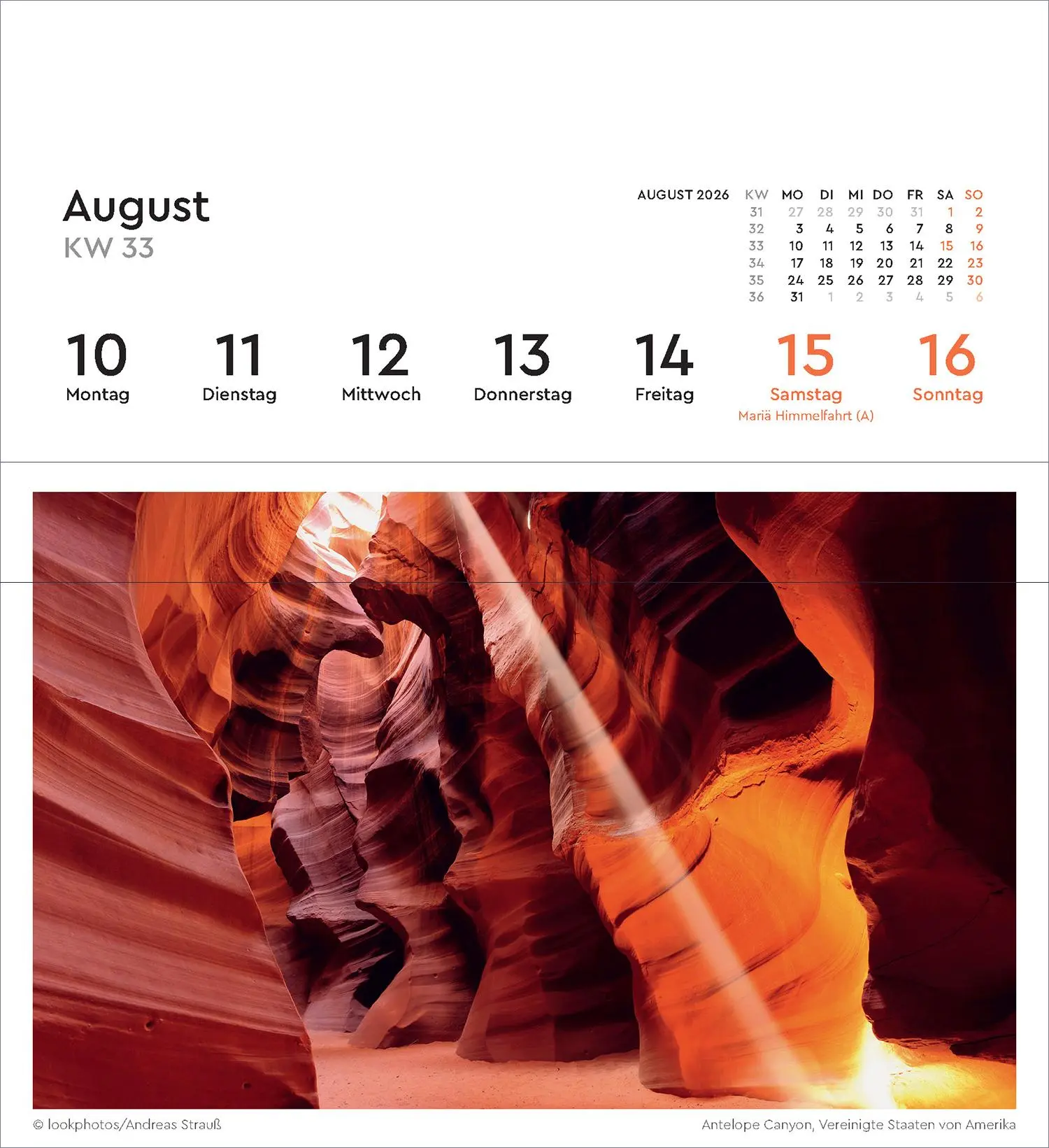 Bild: 9783965914483 | Wunder der Welt - KUNTH Postkartenkalender 2026 | Kalender | 53 S.