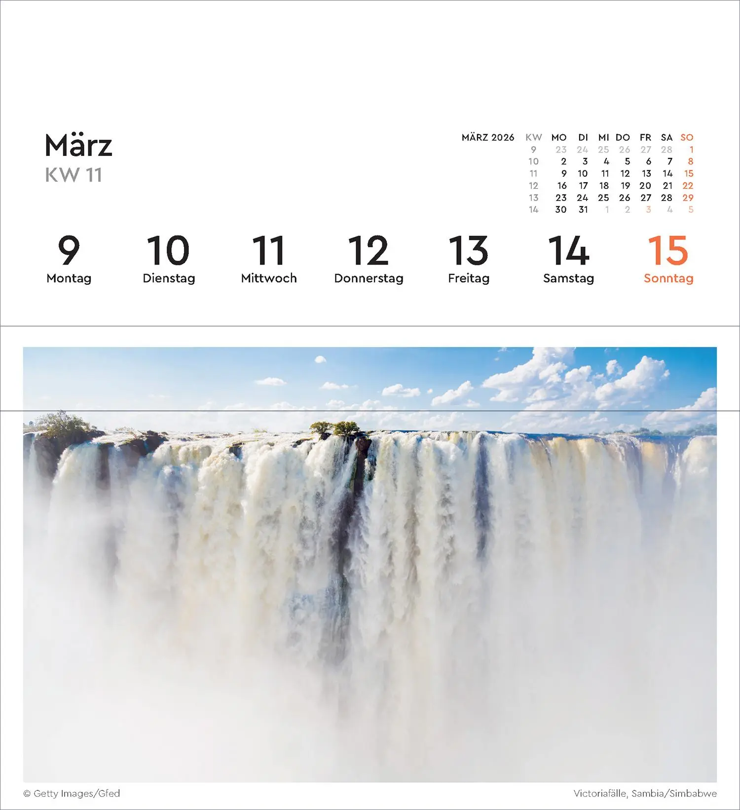 Bild: 9783965914483 | Wunder der Welt - KUNTH Postkartenkalender 2026 | Kalender | 53 S.