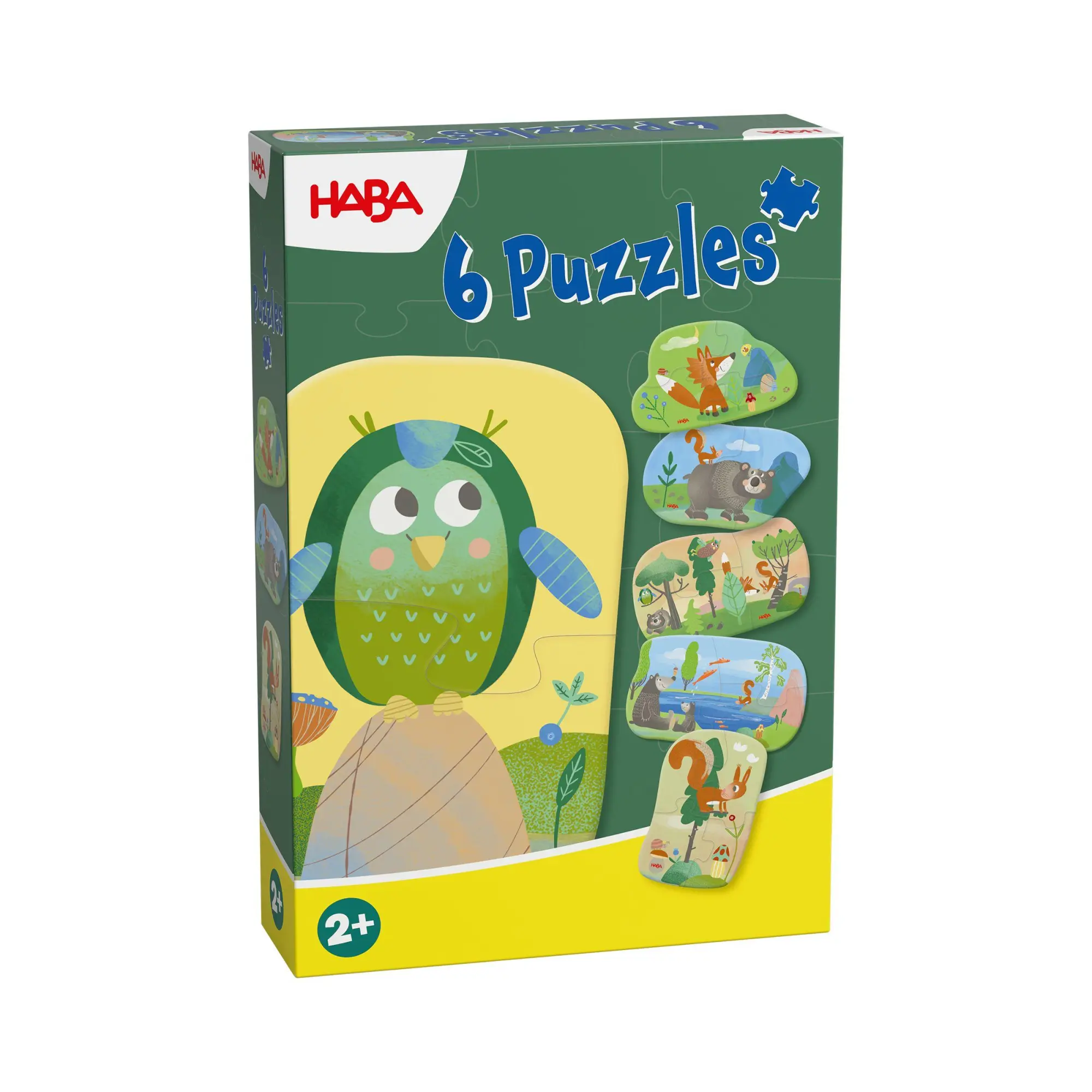 Cover: 4010168284583 | 6 erste Puzzles - Waldtiere | Spiel | Deutsch | 2025