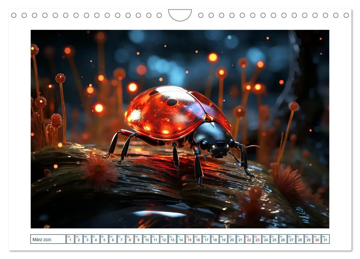 Bild: 9783383854583 | Magische Insekten (Wandkalender 2025 DIN A4 quer), CALVENDO...