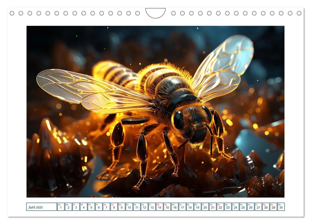 Bild: 9783383854583 | Magische Insekten (Wandkalender 2025 DIN A4 quer), CALVENDO...