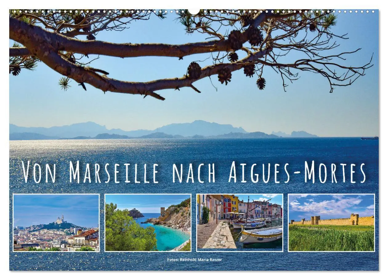 Cover: 9783457584583 | Von Marseille nach Aigus-Mortes (Wandkalender 2026 DIN A2 quer),...