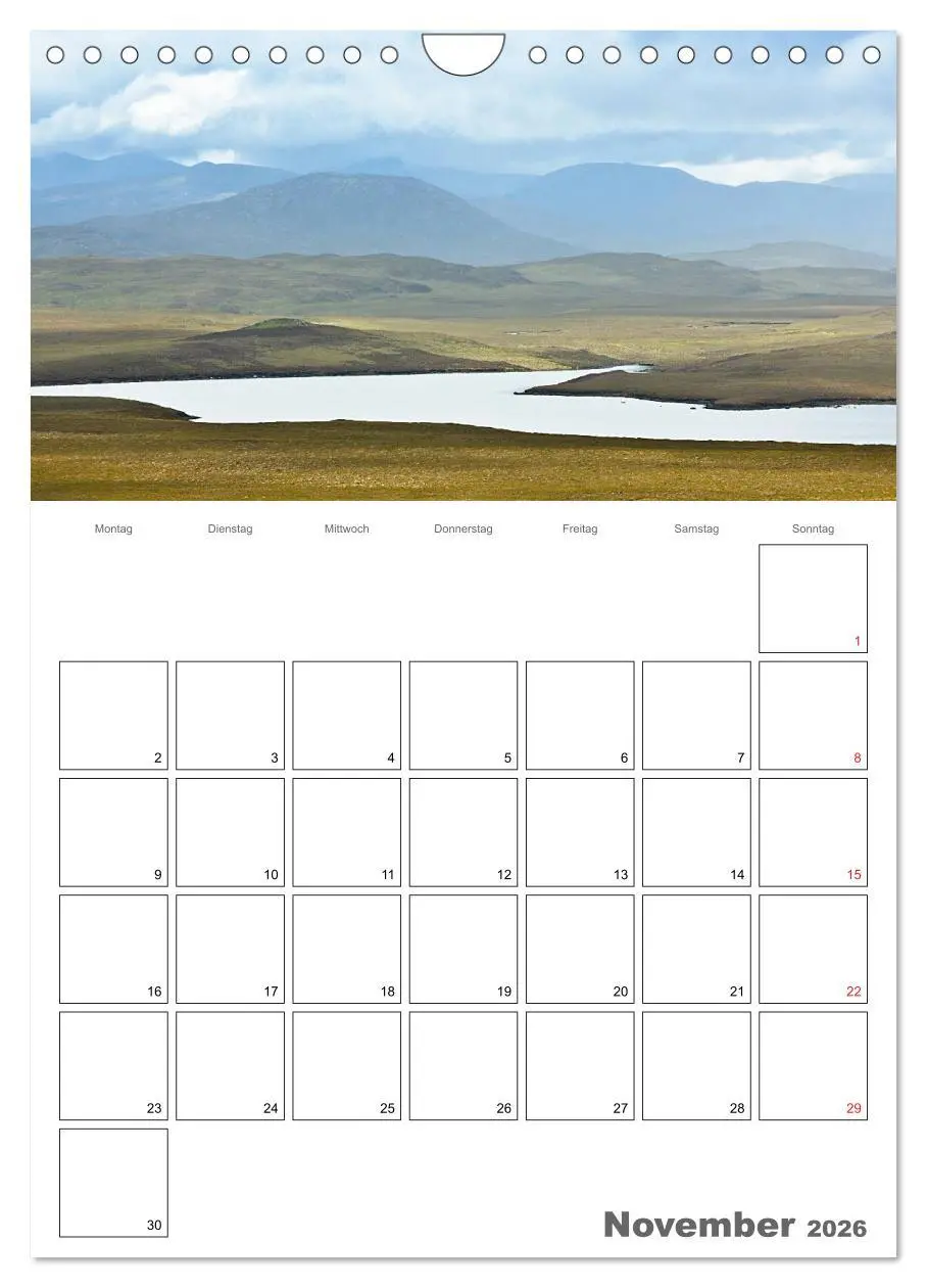 Bild: 9783516434583 | Schottland für Naturliebhaber (Wandkalender 2026 DIN A4 hoch),...