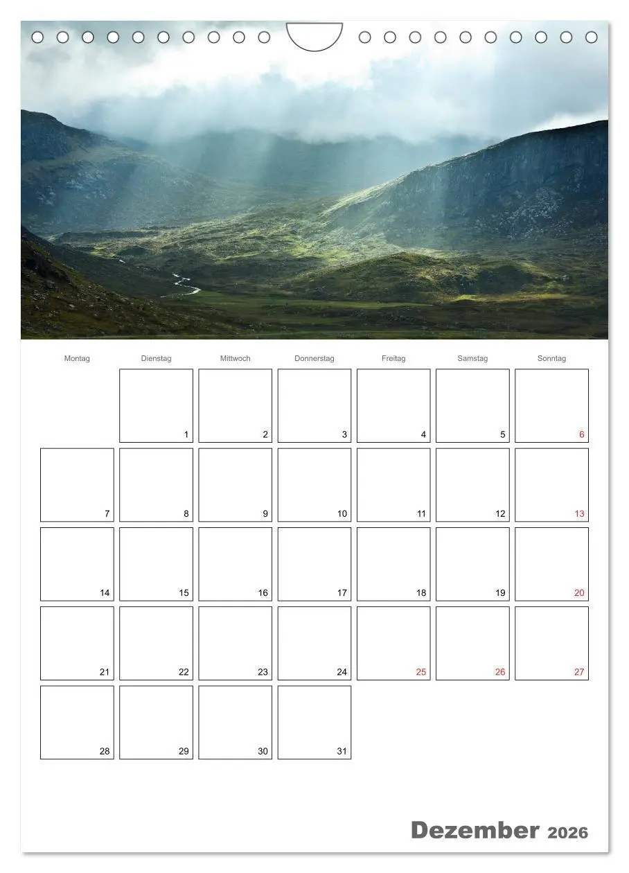 Bild: 9783516434583 | Schottland für Naturliebhaber (Wandkalender 2026 DIN A4 hoch),...