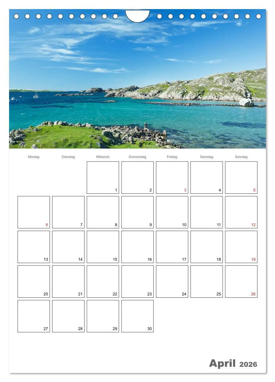 Bild: 9783516434583 | Schottland für Naturliebhaber (Wandkalender 2026 DIN A4 hoch),...