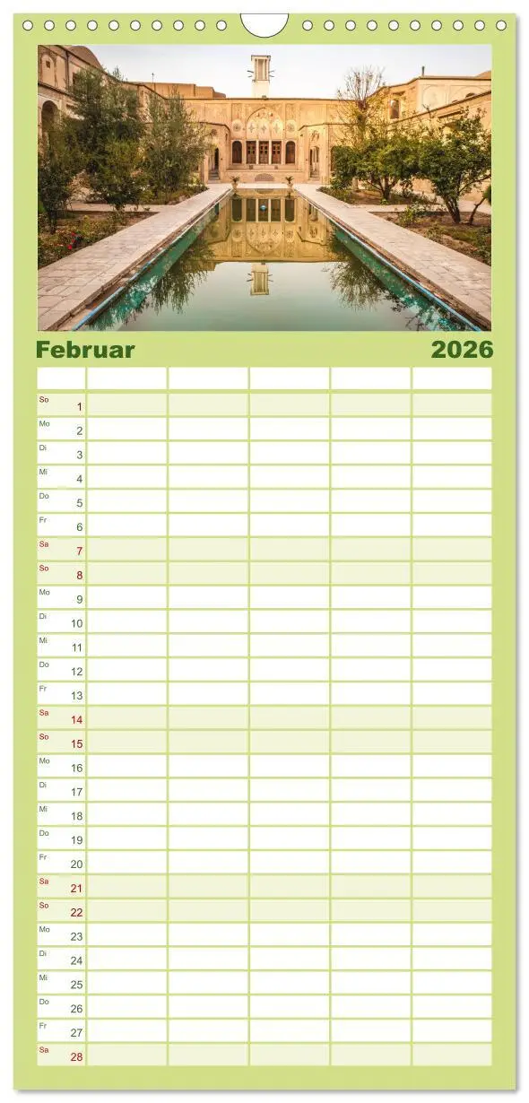 Bild: 9783516504583 | Familienplaner 2026 - Persische Kultur Irans mit 5 Spalten...