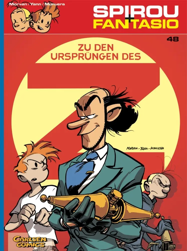 Cover: 9783551774583 | Spirou und Fantasio 48: Zu den Ursprüngen des Z | Yann | Taschenbuch