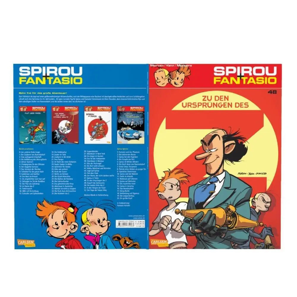Bild: 9783551774583 | Spirou und Fantasio 48: Zu den Ursprüngen des Z | Yann | Taschenbuch