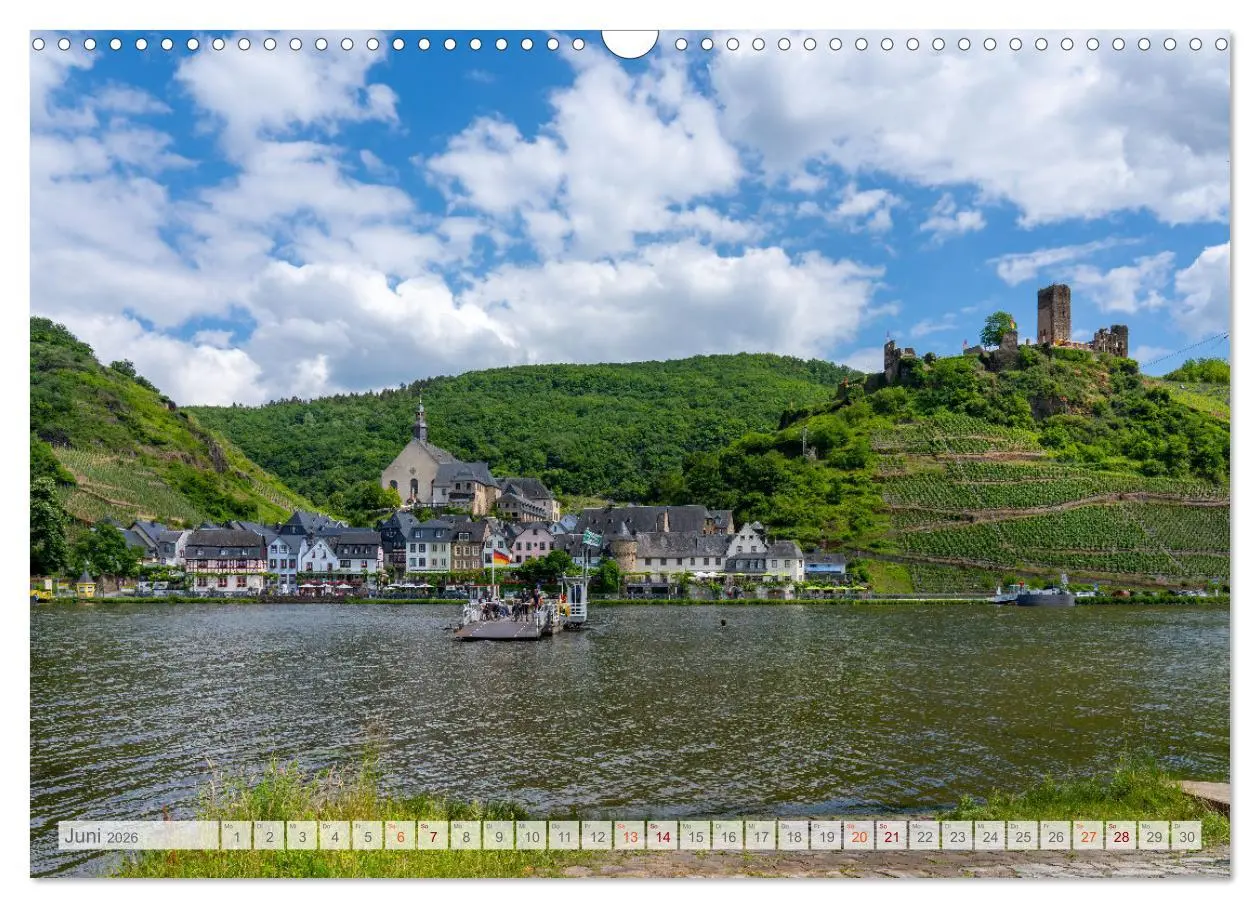 Bild: 9783457574683 | Die Mosel zwischen Koblenz und Trier (Wandkalender 2026 DIN A3...