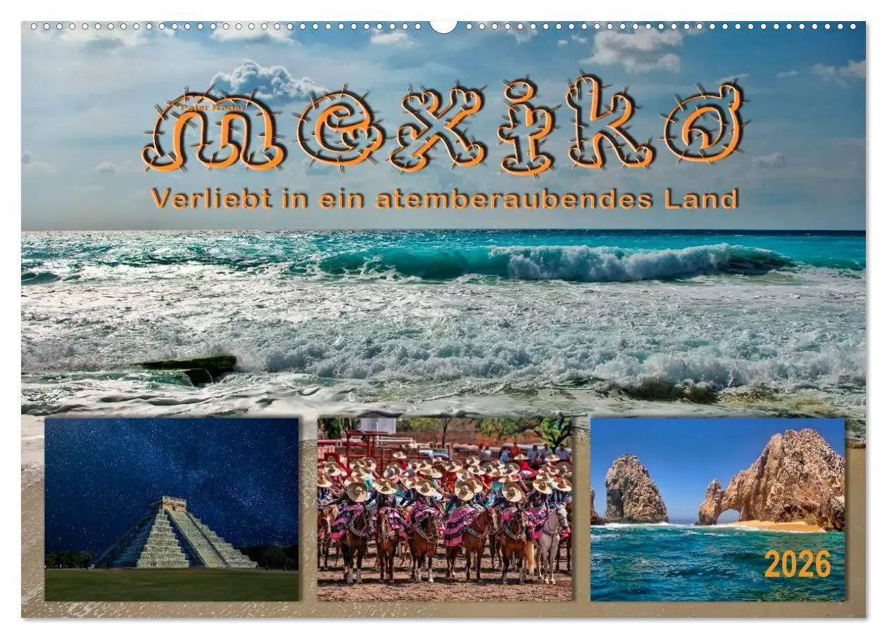 Cover: 9783457954683 | Mexiko - verliebt in ein atemberaubendes Land (Wandkalender 2026...