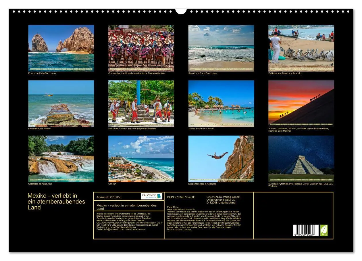 Bild: 9783457954683 | Mexiko - verliebt in ein atemberaubendes Land (Wandkalender 2026...