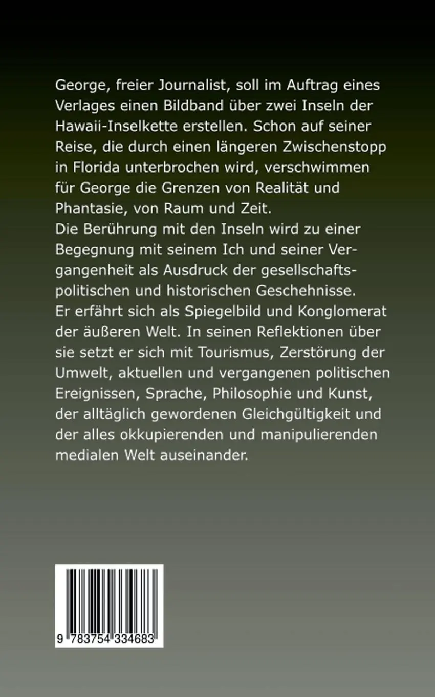 Rückseite: 9783754334683 | Flug des Sandkorns | Dissonante Erzählung einer Reise | Norbert Gramer