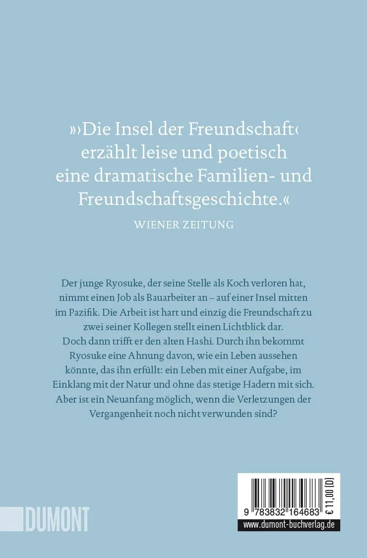 Rückseite: 9783832164683 | Die Insel der Freundschaft | Roman | Durian Sukegawa | Taschenbuch