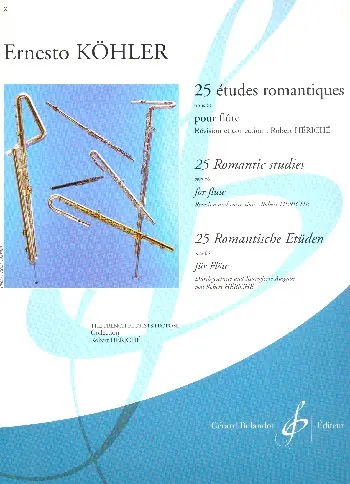 Cover: 9790043014683 | 25 Etudes Romantiques Op.66 | Ernesto Köhler | Buch | Gerard Billaudot