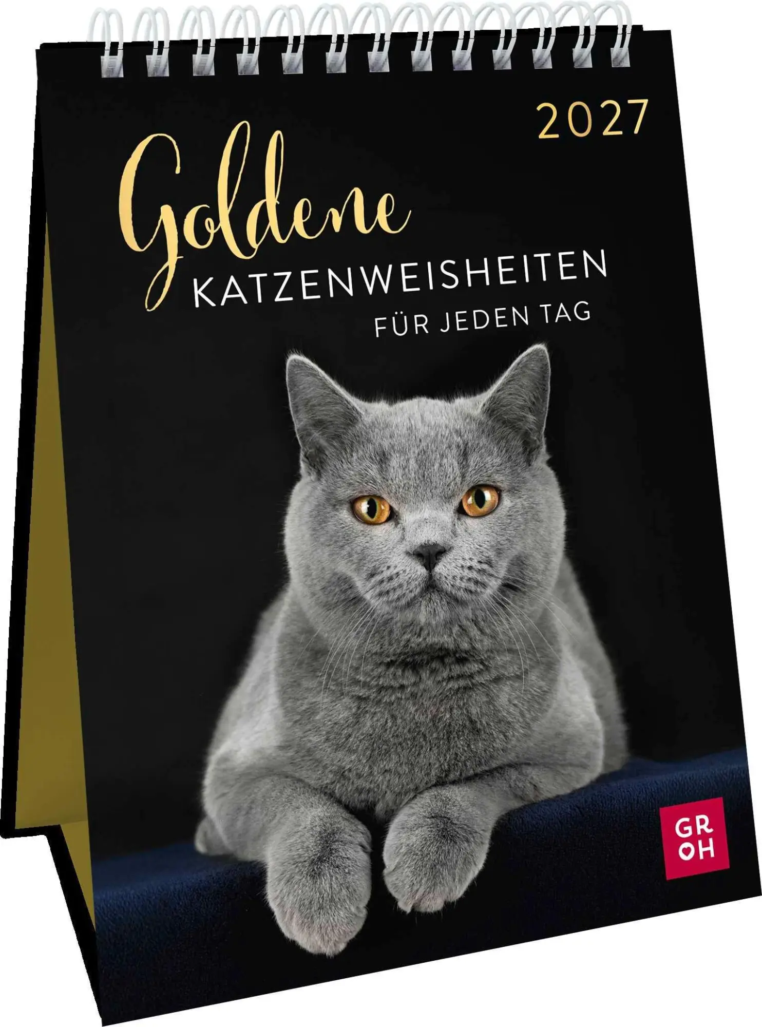 Cover: 4036442014783 | Wochenkalender 2027: Goldene Katzenweisheiten für jeden Tag | Verlag