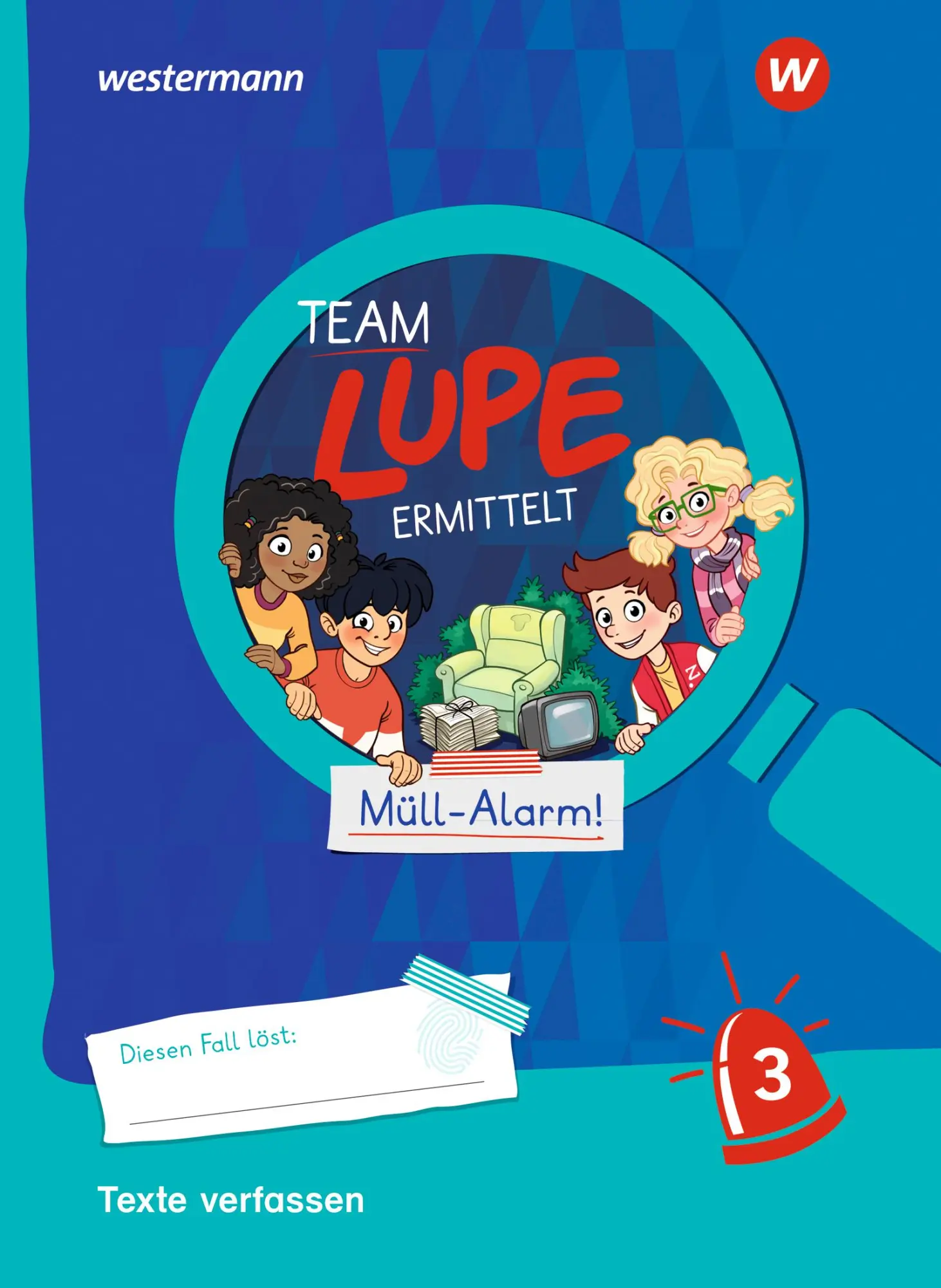 Cover: 9783141414783 | TEAM LUPE ERMITTELT - Übungshefte. Texte verfassen 3 | Gottwald | 2022