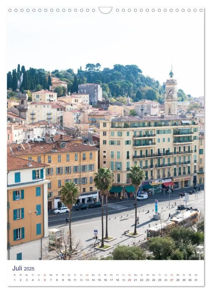 Bild: 9783457014783 | Nizza - Cote d'Azur 2025 (Wandkalender 2025 DIN A3 hoch), CALVENDO...