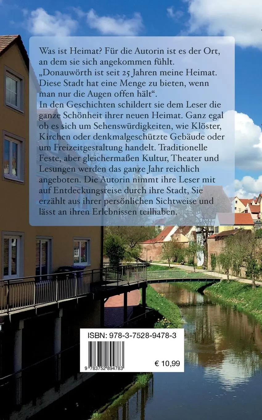 Rückseite: 9783752894783 | Mein Donauwörth | Irene Hülsermann | Taschenbuch | Paperback | 120 S.