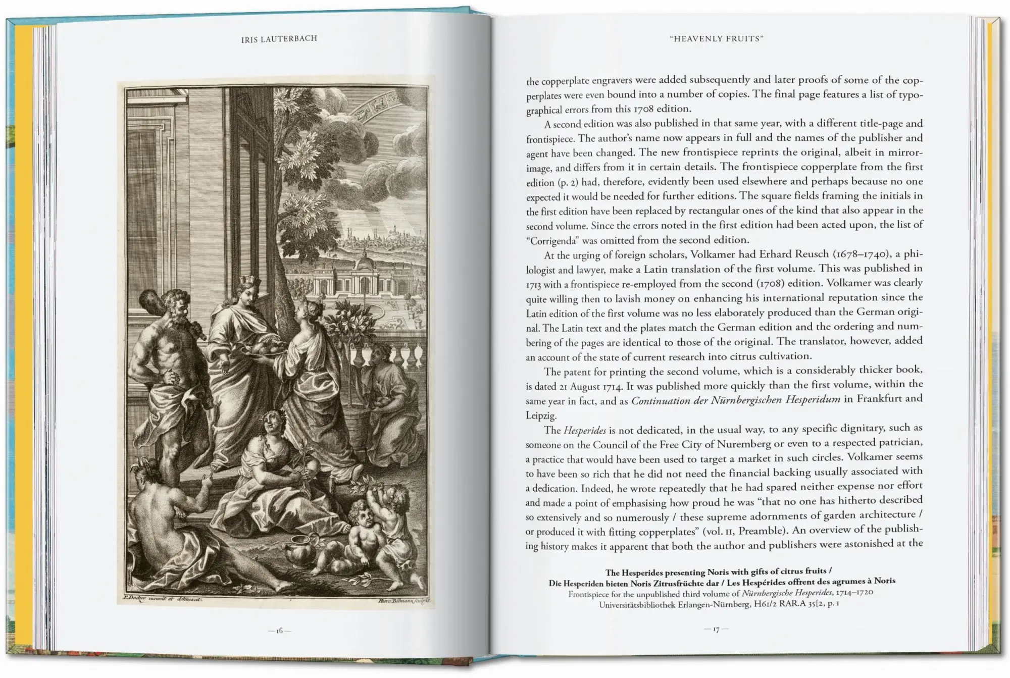 Bild: 9783836594783 | J. C. Volkamer. The Book of Citrus Fruits. 45th Ed. | Iris Lauterbach