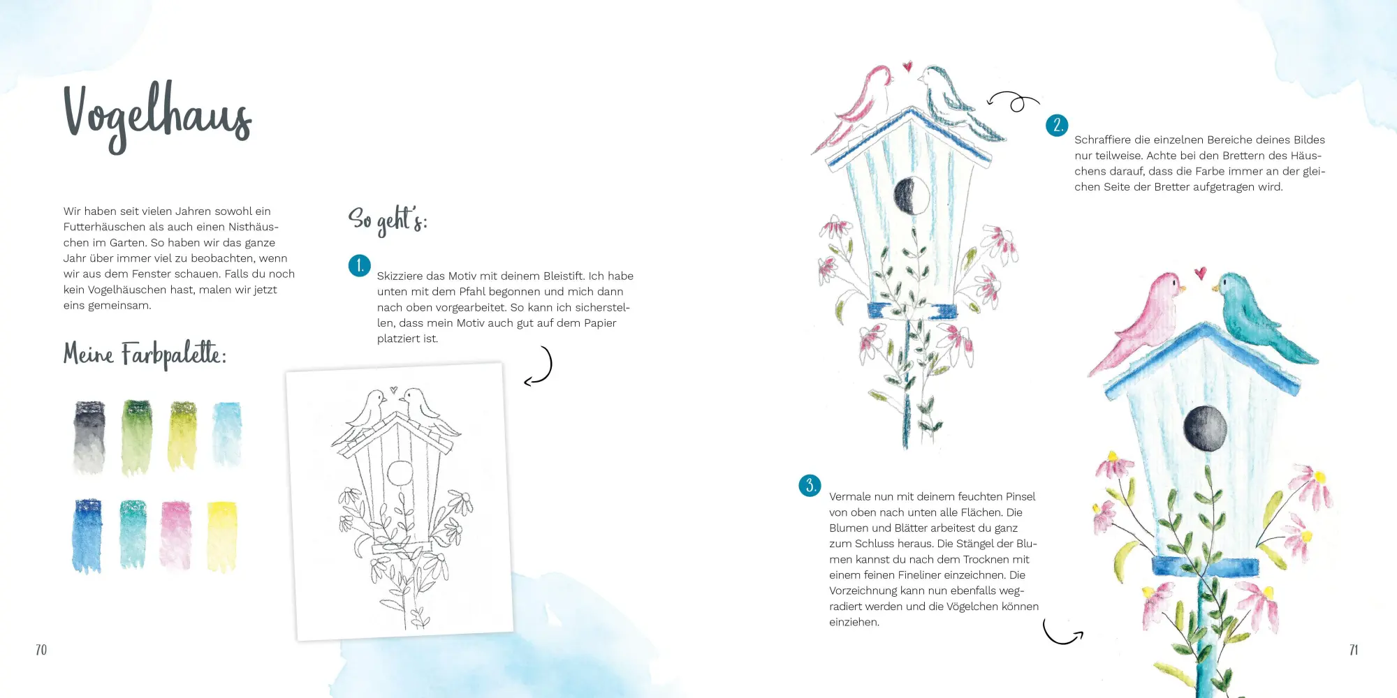Bild: 9783862304783 | Watercolor liebt Handlettering | Nina Rötters | Buch | 192 S. | 2025