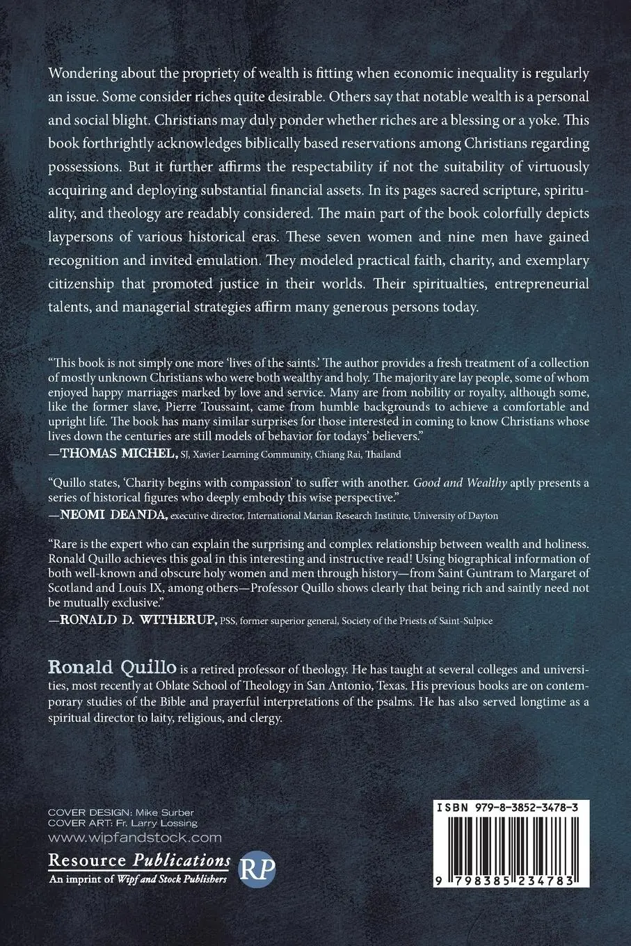 Rückseite: 9798385234783 | Good and Wealthy | Ronald Quillo | Taschenbuch | Englisch | 2025