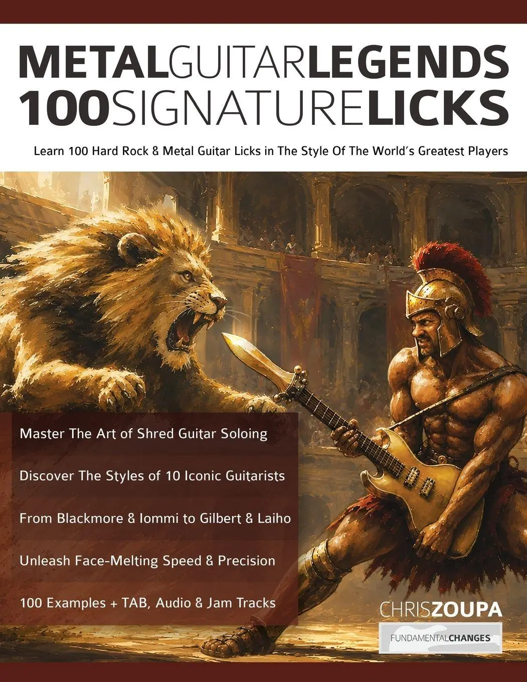 Cover: 9781789334883 | Metal Guitar Legends 100 Signature Licks | Chris Zoupa (u. a.) | Buch