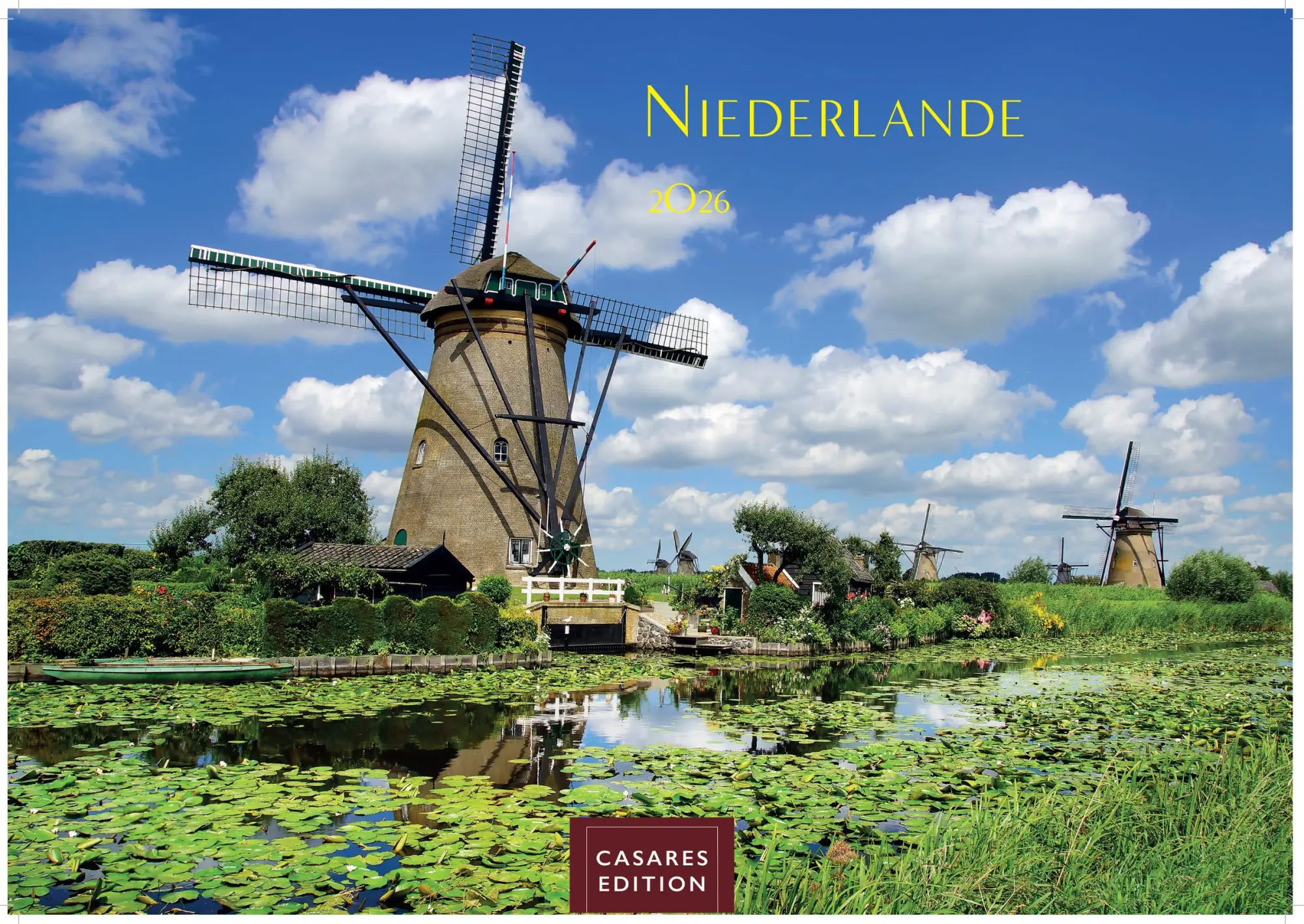 Cover: 9781835244883 | Niederlande Kalender 2026 - Wandkalender Fotokalender Mitteleuropa...