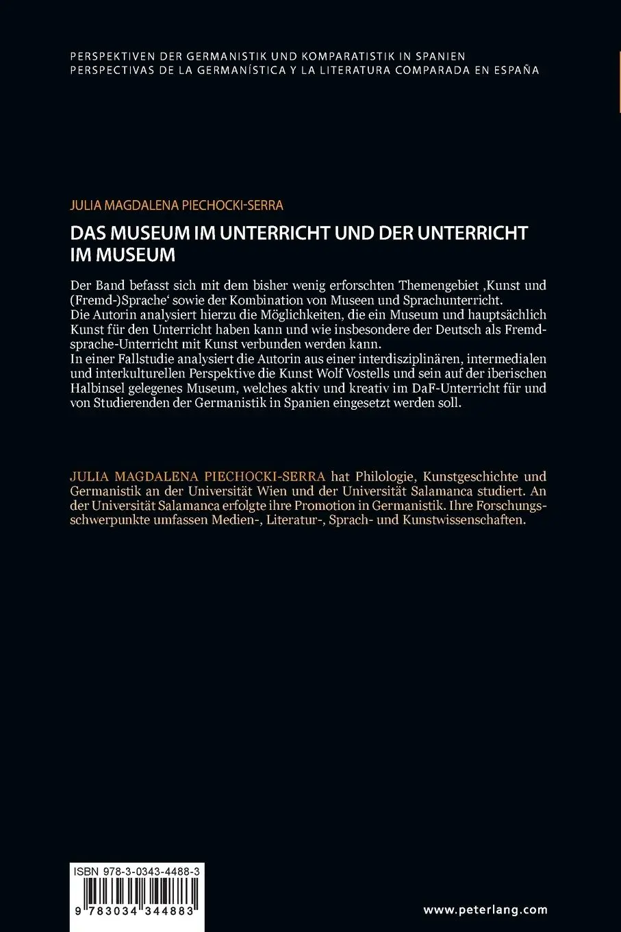 Rückseite: 9783034344883 | Das Museum im Unterricht und der Unterricht im Museum | Taschenbuch