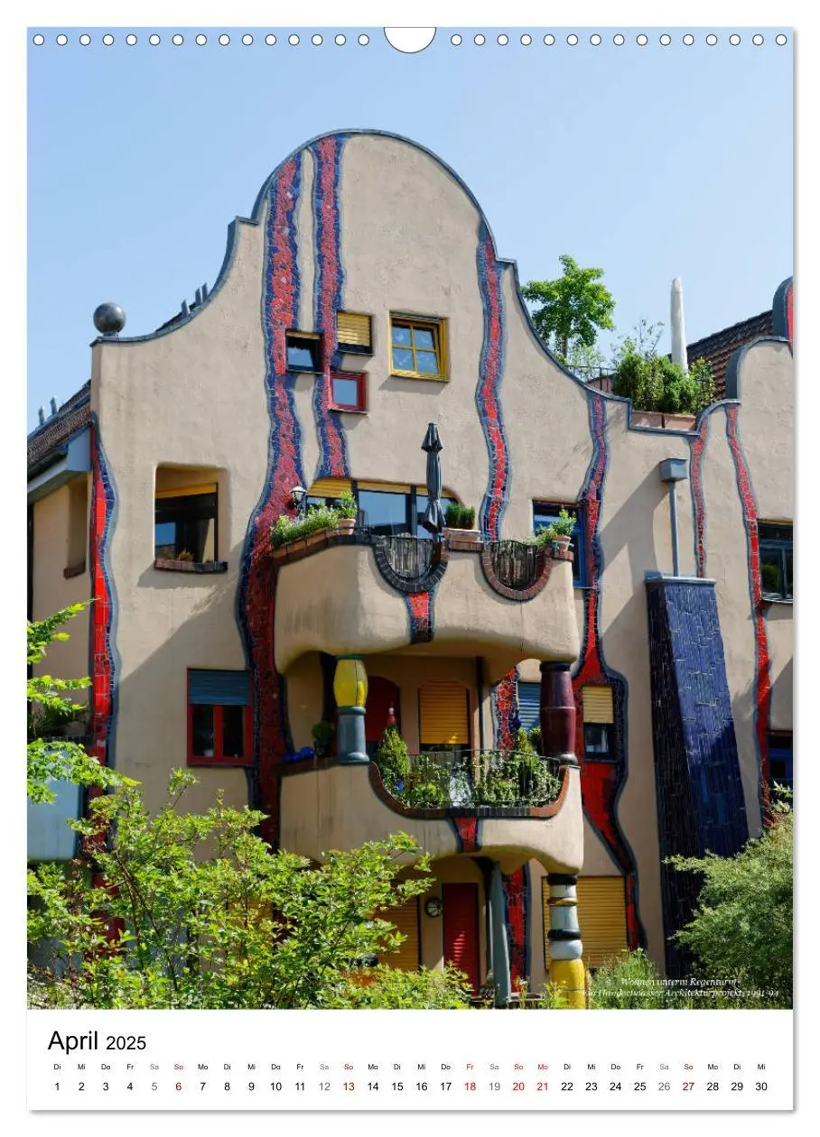 Bild: 9783457004883 | Wohnen unterm Regenturm - Ein Hundertwasser Architekturprojekt,...