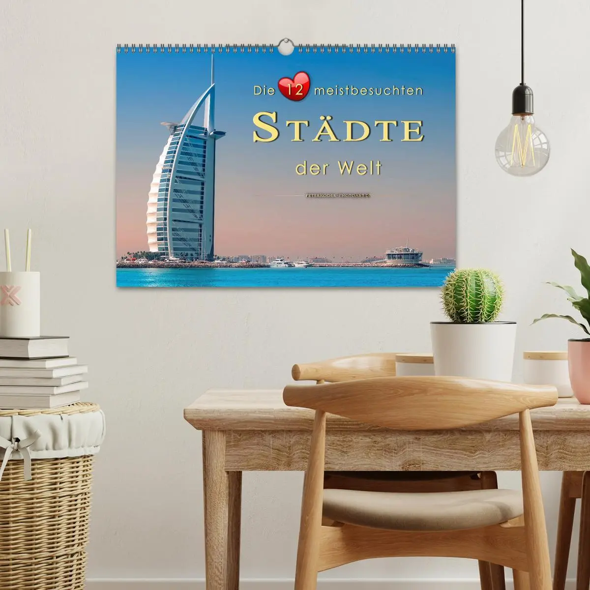 Bild: 9783457864883 | Die 12 meistbesuchten Städte der Welt (Wandkalender 2026 DIN A3...
