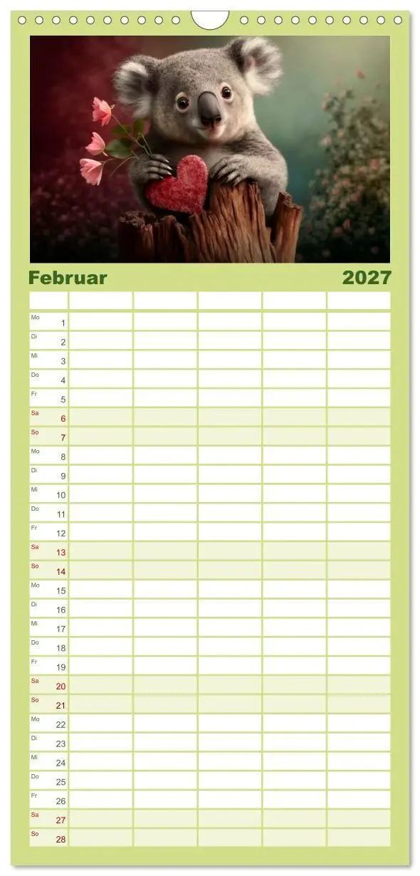Bild: 9783594314883 | Familienplaner 2027 - Die Koalas sind los! Ein Jahr voller...