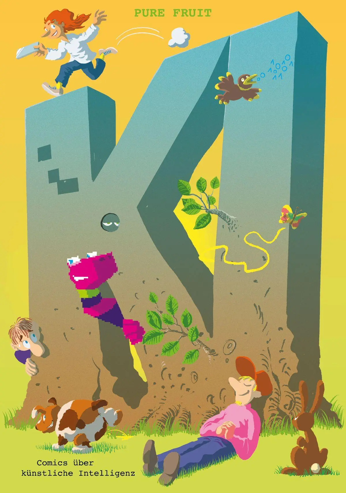 Cover: 9783948904883 | KI - Comics über künstliche Intelligenz | Pure Fruit | Taschenbuch
