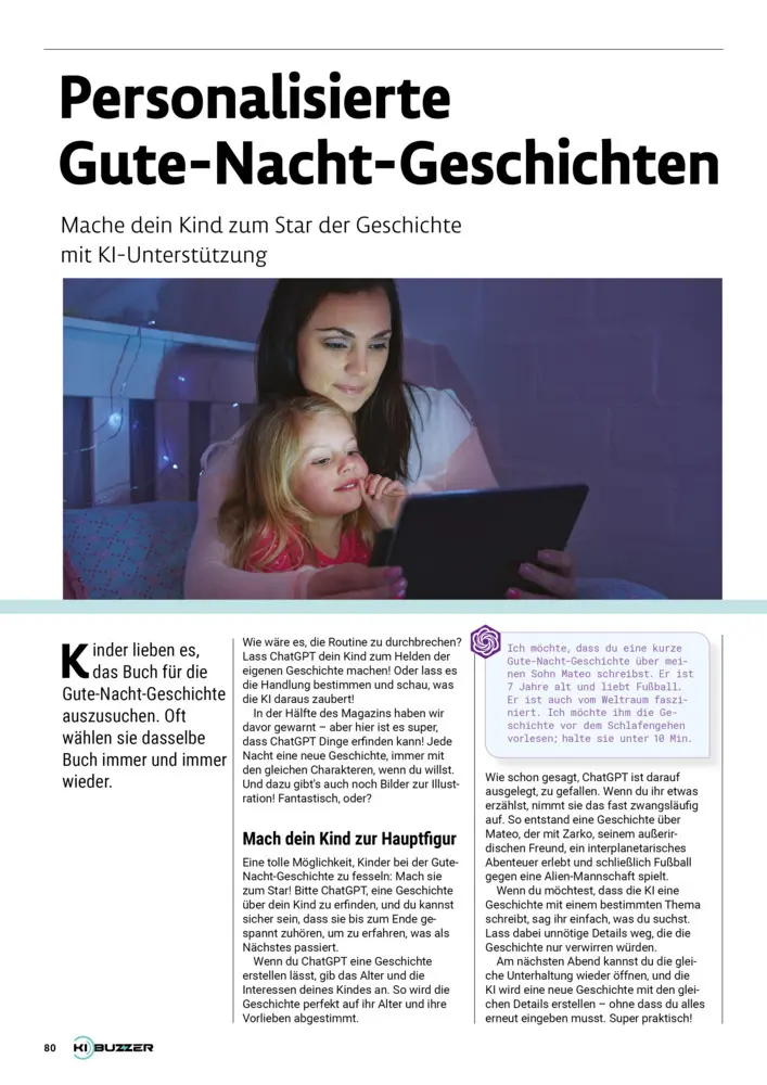Bild: 9783989424883 | KI Buzzer ChatGPT | Alena Kerbel | Broschüre | 116 S. | Deutsch | 2024