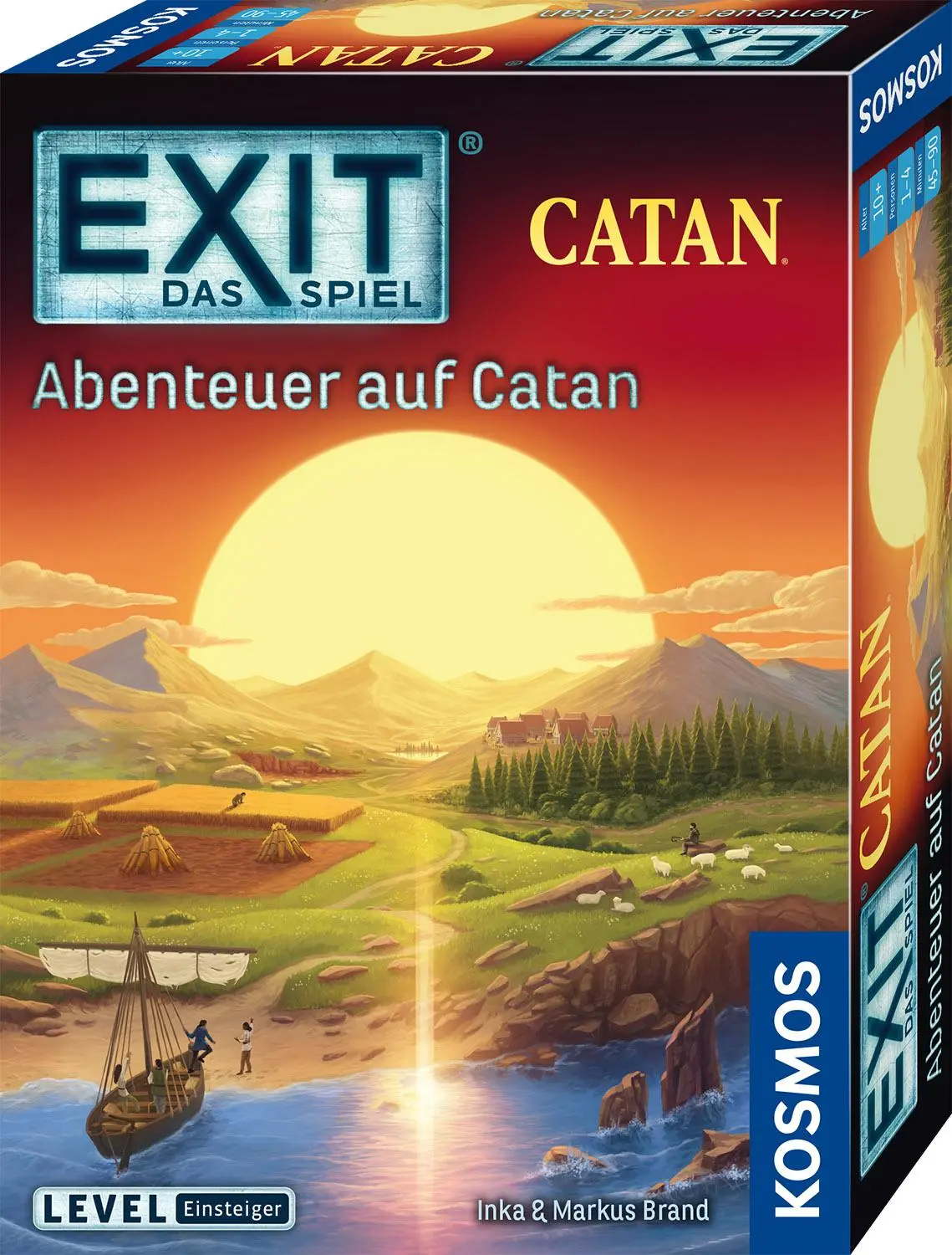 Cover: 4002051684983 | EXIT® - Das Spiel: Abenteuer auf Catan | Spiel | Brand | Spiel | 2025