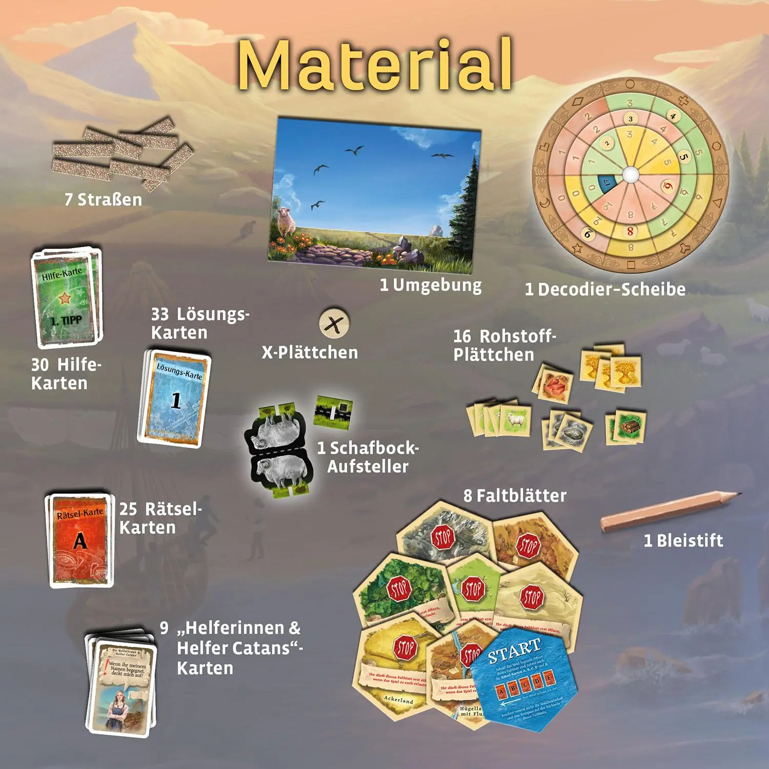 Bild: 4002051684983 | EXIT® - Das Spiel: Abenteuer auf Catan | Spiel | Brand | Spiel | 2025