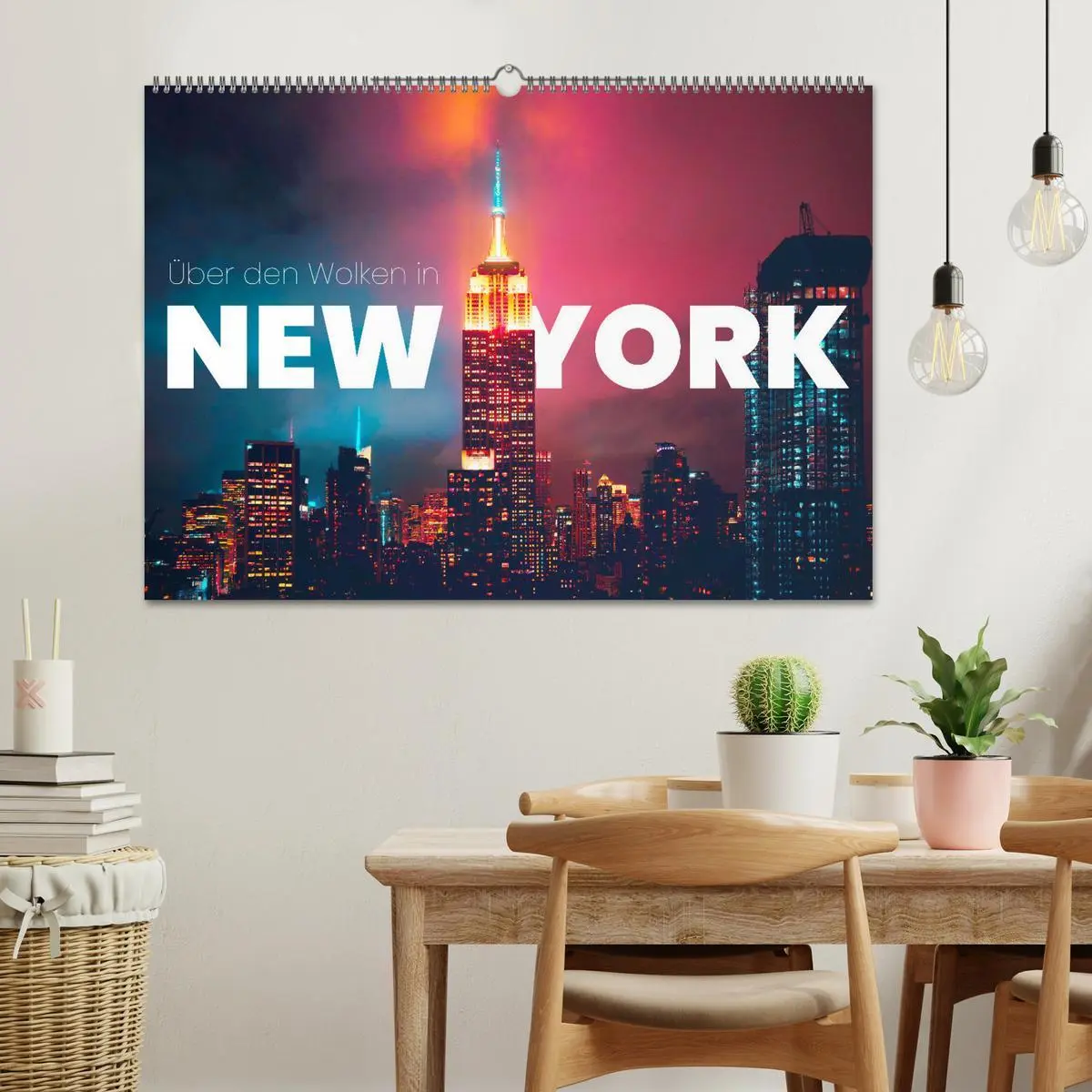 Bild: 9783457614983 | Über den Wolken in New York (Wandkalender 2026 DIN A2 quer),...