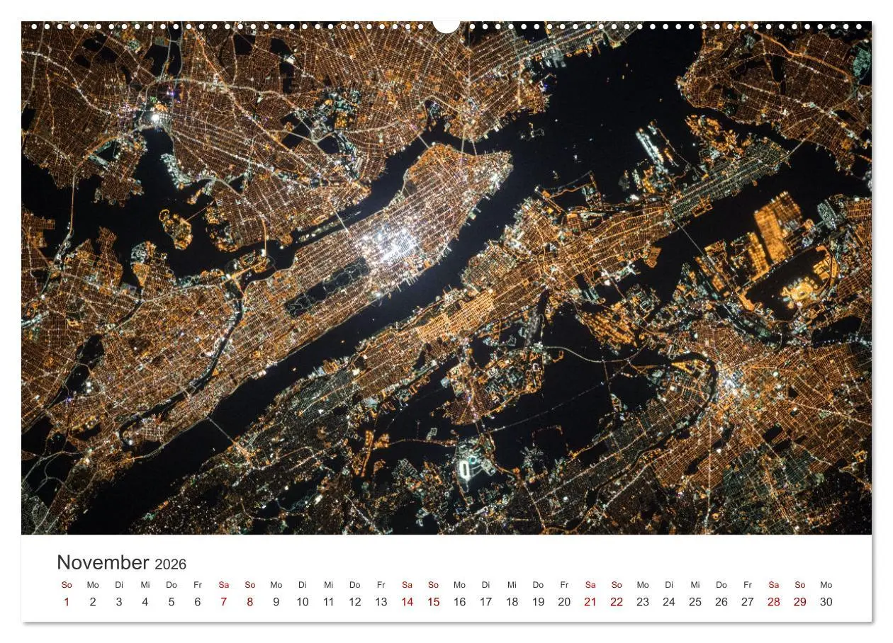 Bild: 9783457614983 | Über den Wolken in New York (Wandkalender 2026 DIN A2 quer),...