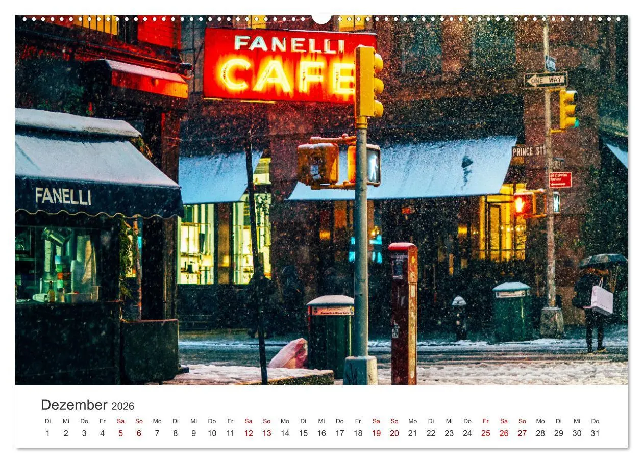 Bild: 9783457614983 | Über den Wolken in New York (Wandkalender 2026 DIN A2 quer),...
