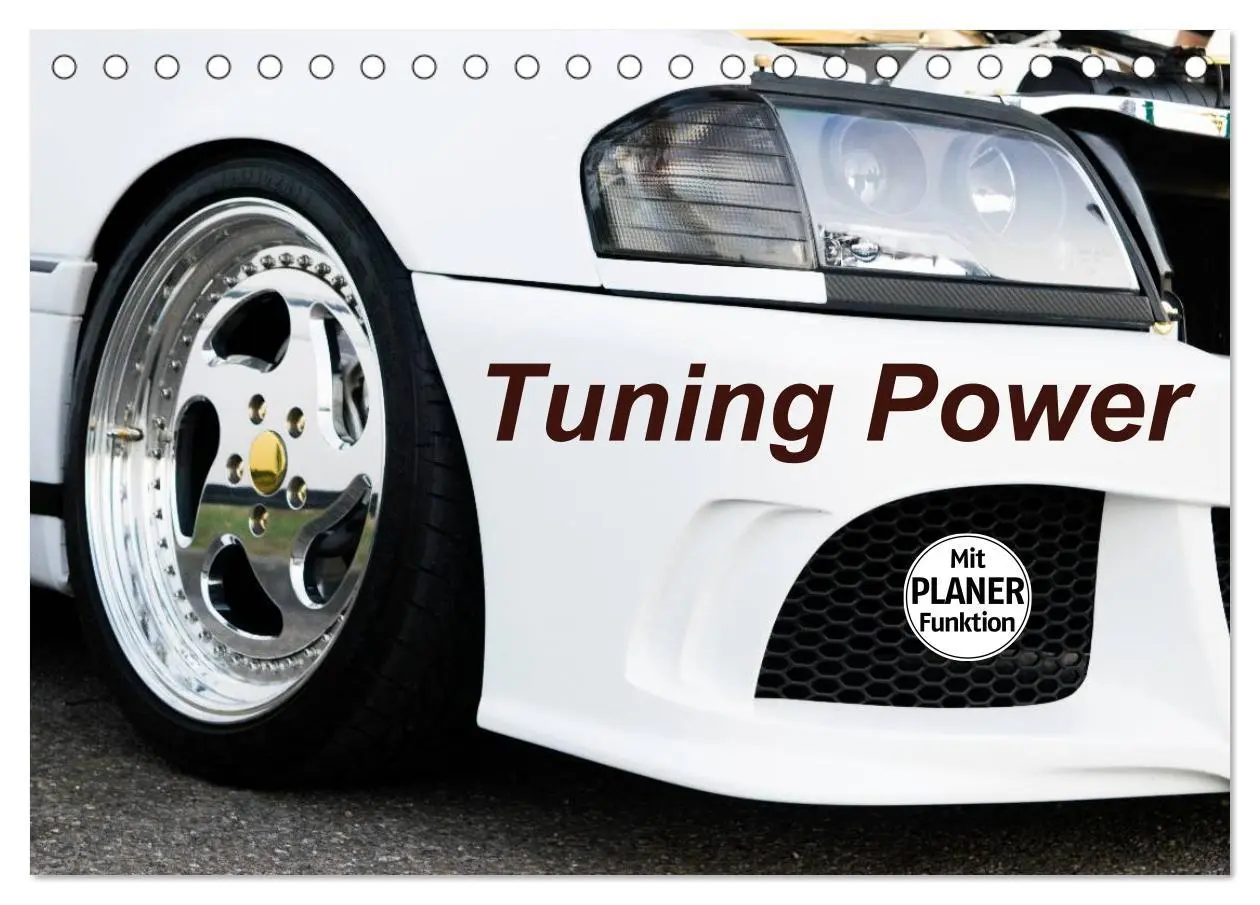 Cover: 9783516014983 | Tuning Power (Tischkalender 2026 DIN A5 quer), CALVENDO Monatskalender