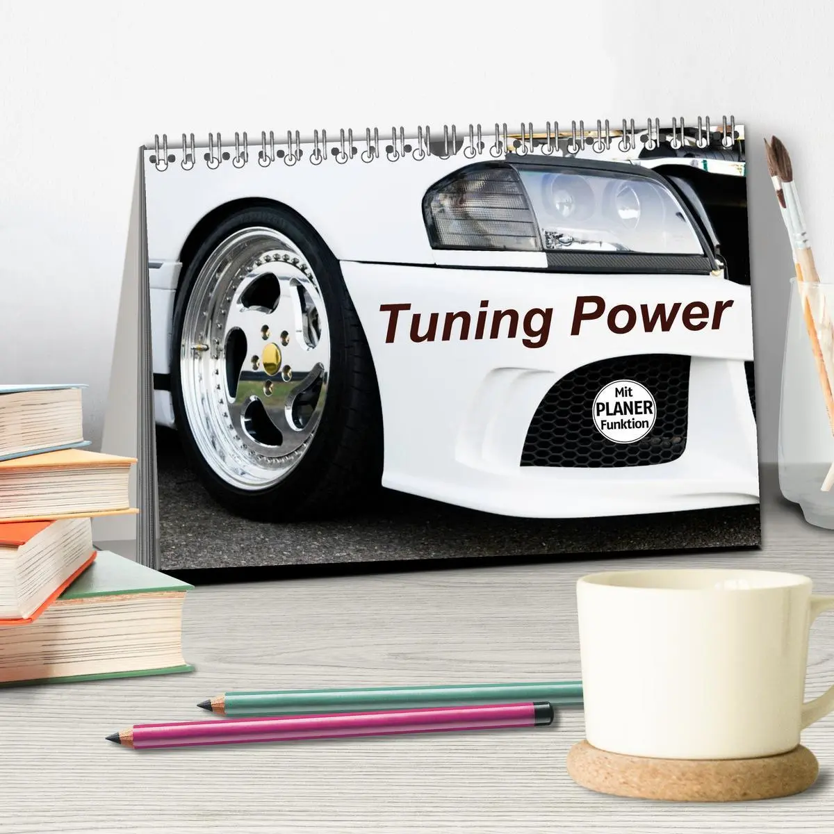 Bild: 9783516014983 | Tuning Power (Tischkalender 2026 DIN A5 quer), CALVENDO Monatskalender