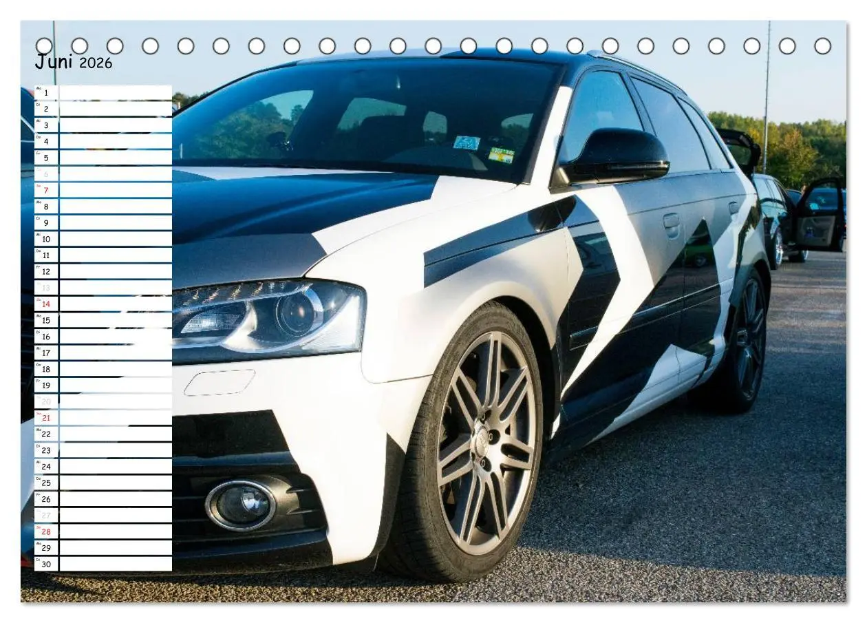 Bild: 9783516014983 | Tuning Power (Tischkalender 2026 DIN A5 quer), CALVENDO Monatskalender